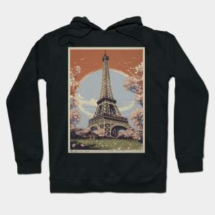 Eiffel tower in Japanese Style (Movie Poster) Hoodie